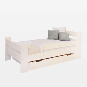 Bed with Storage Drawers