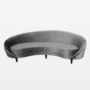 Stylish Half-Moon Sofa