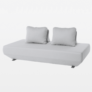 SereneMist Grey Light Sofa